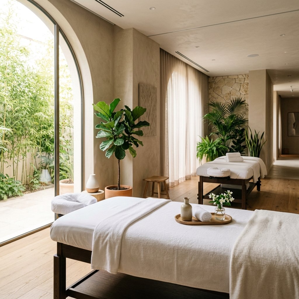 Richard's Spa & Salon serene spa suite in Bhubaneswar